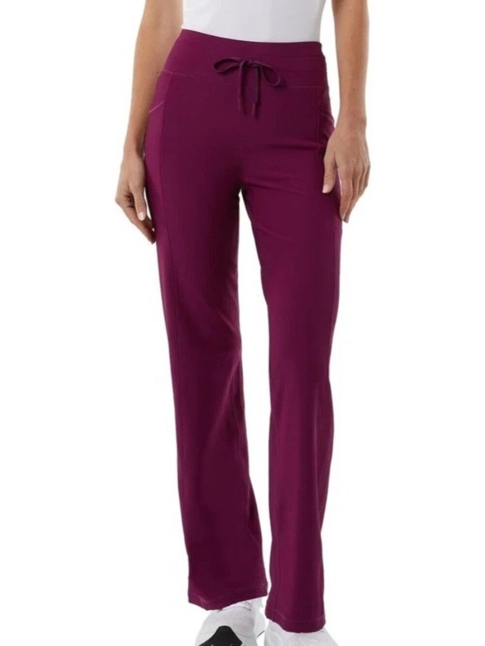 NWT 32 Degrees Cool Women's S Active Flare Yoga Pants Purple  M1292